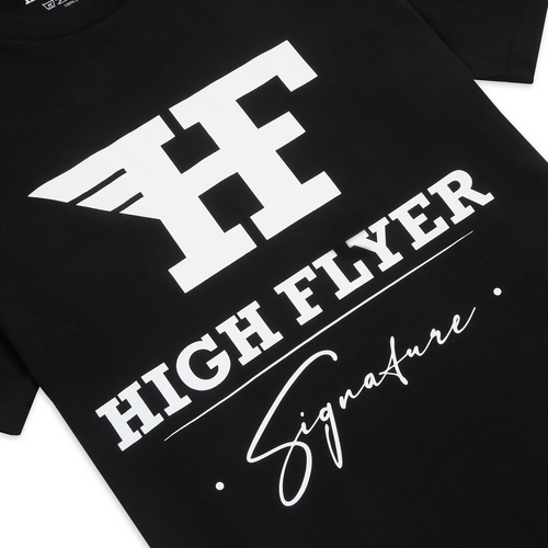 Classic Signature Tee — Black