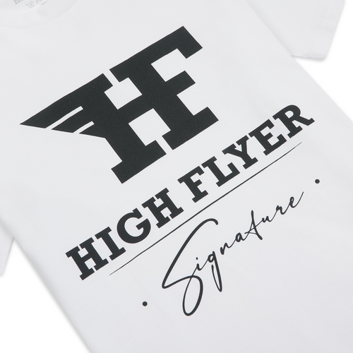 Classic Signature Tee — White